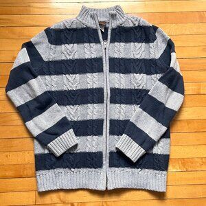 Tea Collection Boys Striped Sweater Size Large 8-10